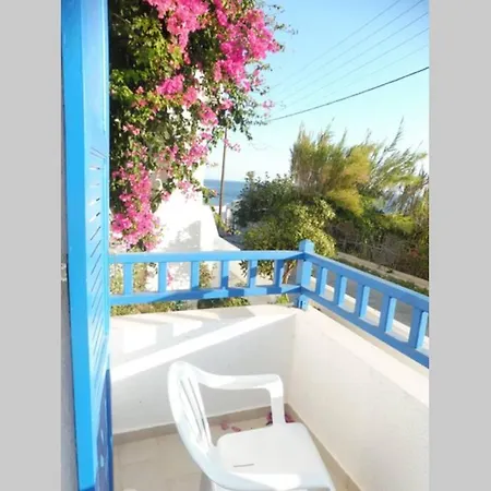 Lejlighed 3 Min From The Beach-white&blue House In Apollon (Naxos)